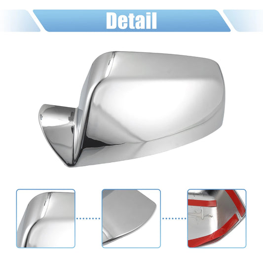 1 x Exterior Chrome Top Half Mirror Cover for GMC Terrain (2010-2017)