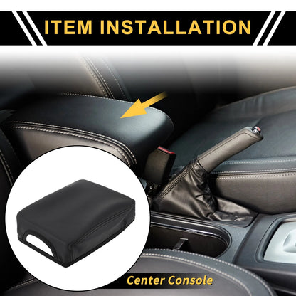 Console Lid Armrest Cover for Toyota Tacoma (2016-2020) Anti-Scratch Black