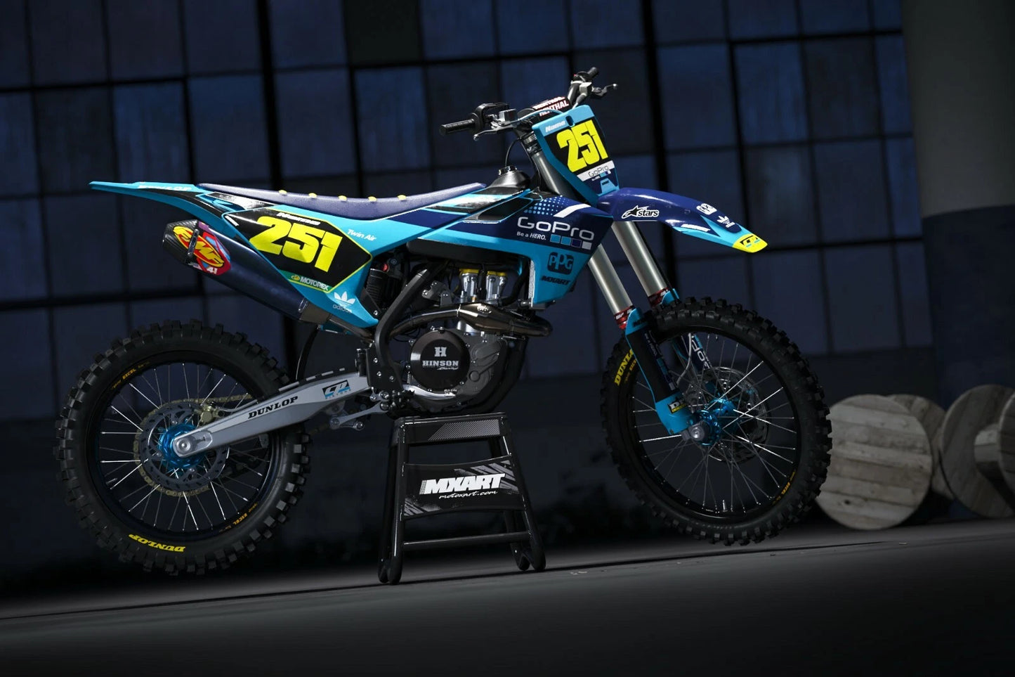 Custom Graphic Kit for Husqvarna TC 85 2018-2024 BOOST Style Decals