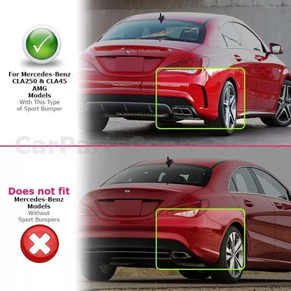Mud Flaps Splash Guard Fender for Mercedes Benz CLA 45 AMG (2013–2019)