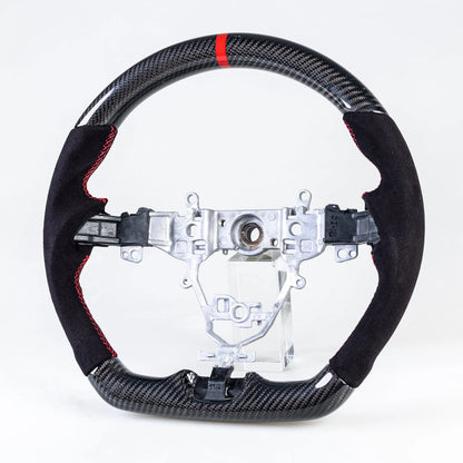 Carbon Flat Bottom Suede Steering Wheel for Suzuki Jimny (2018-2021)