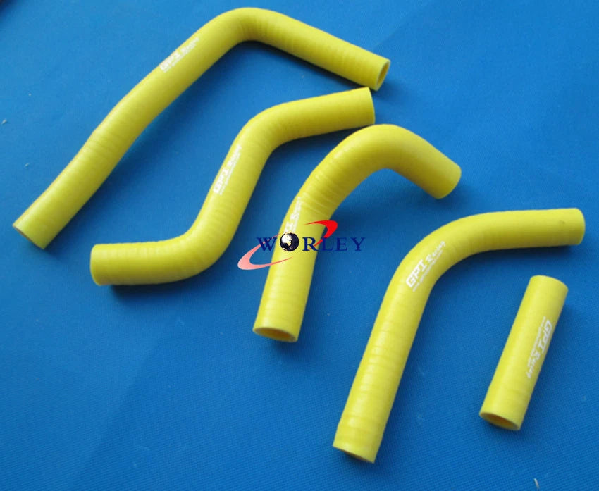 Silicone Radiator Hose for Suzuki RMZ450 2008-2014 (2008-2014) - Yellow