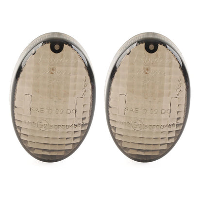 2 x Motorcycle Turn Signal Light Lens for KAWASAKI EX250R NINJA 250R (2008-2012)