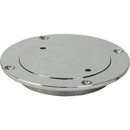 Inspection Port / Deck Plate 112mm OD 316 SS for Boat/Caravan