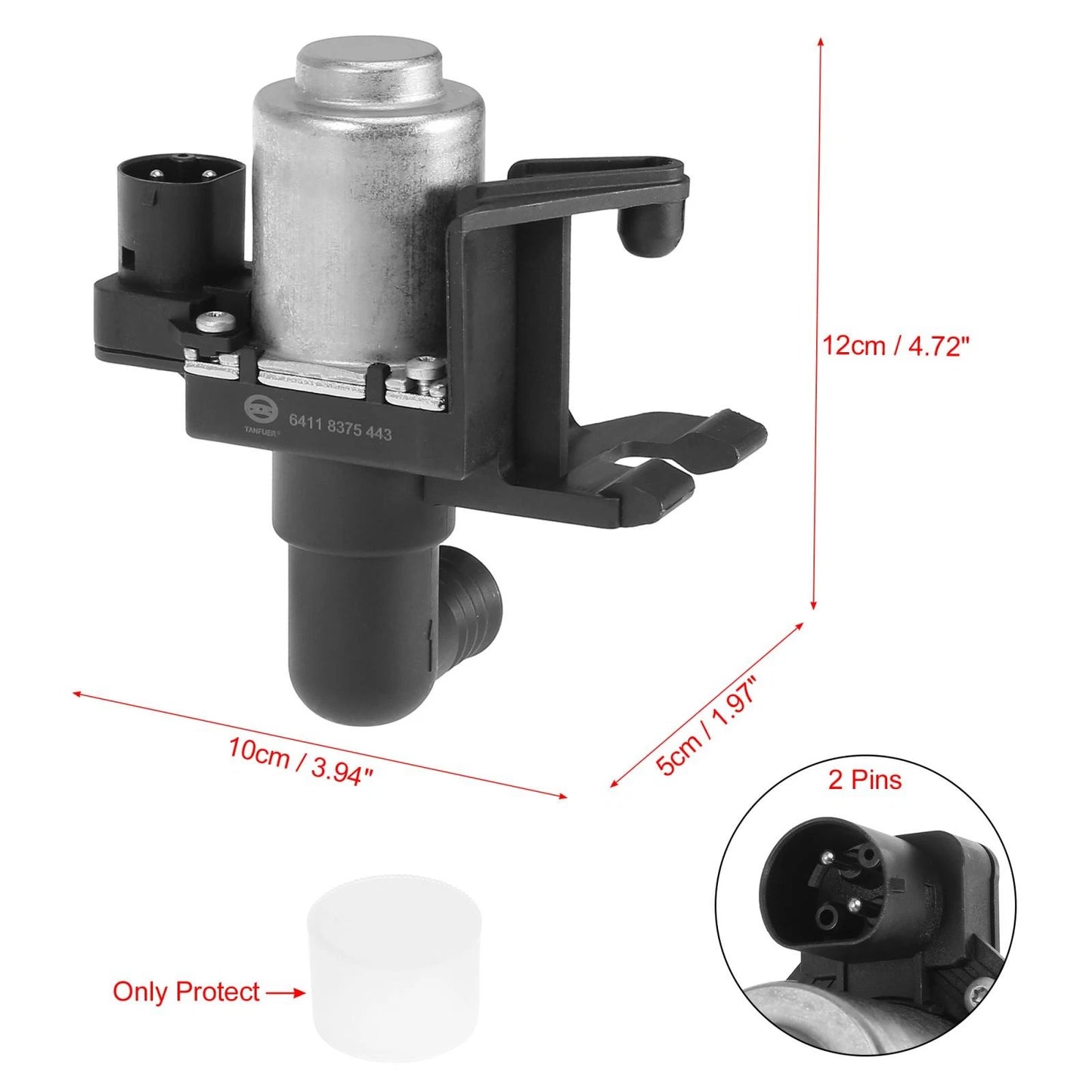 Heater Control Valve Solenoid for BMW Z3 (1996-2002)