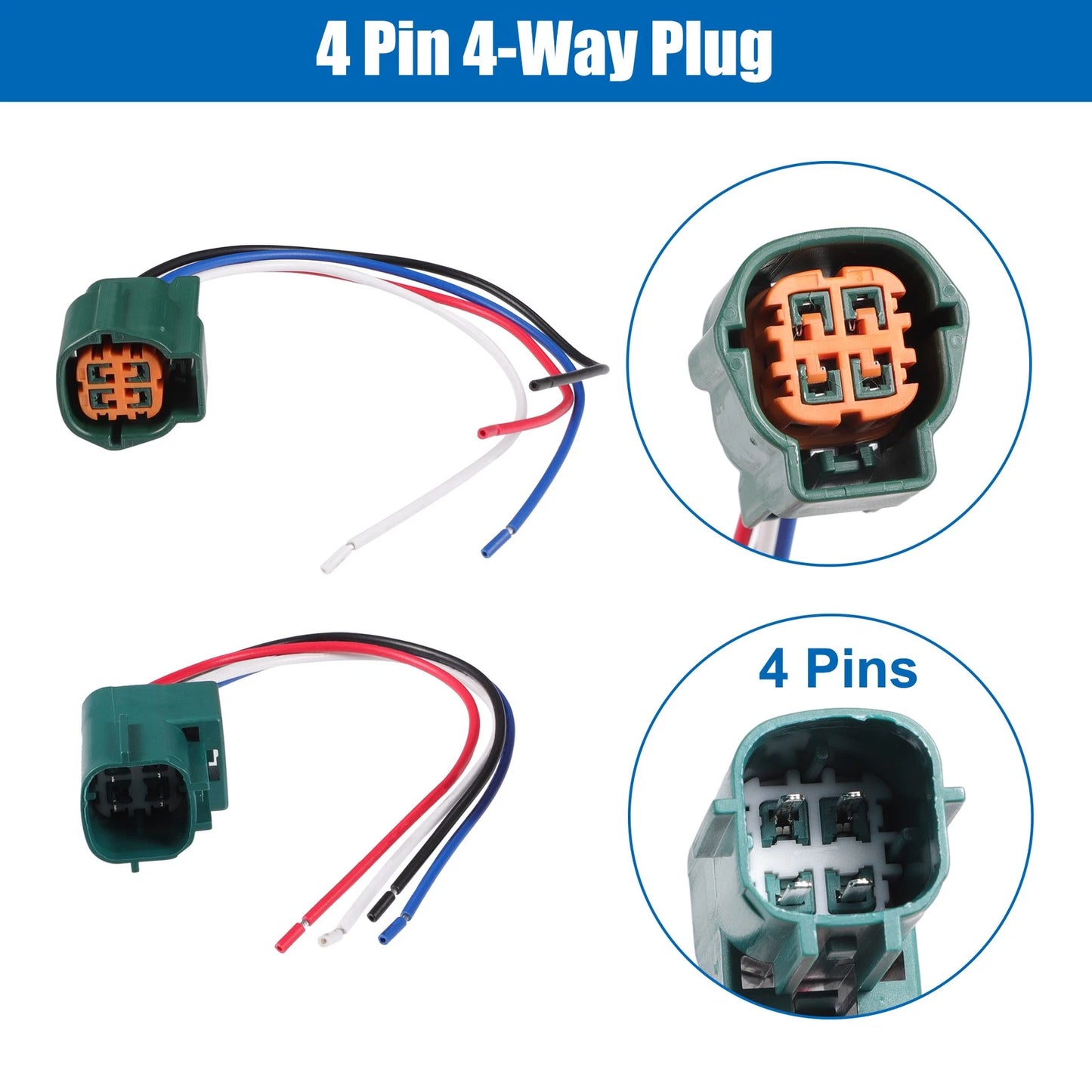 4 Pin Male Female Connector O2 Sensor Cable for Nissan Infiniti