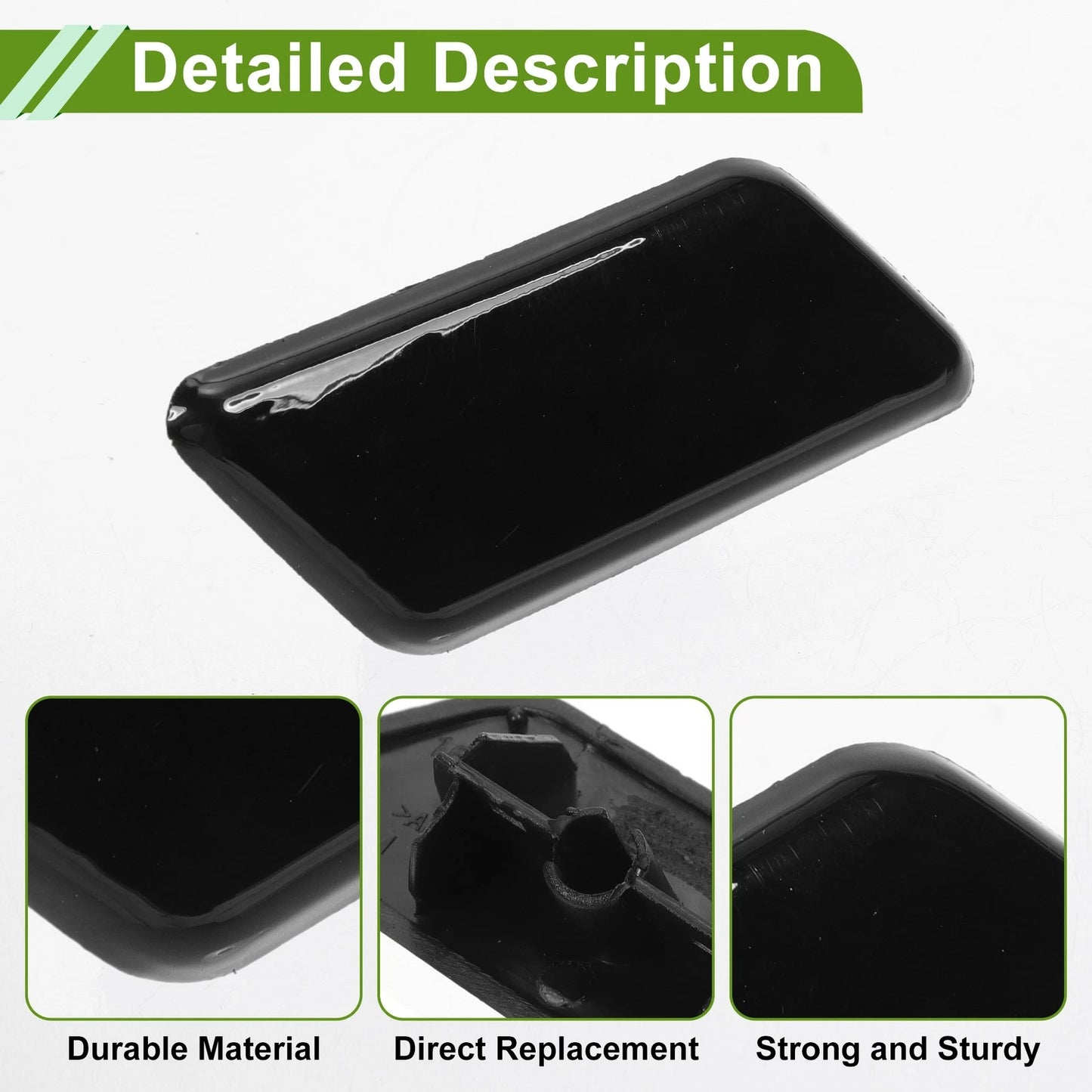 Washer Nozzle Cover Cap for Toyota Camry (2009-2012) Black