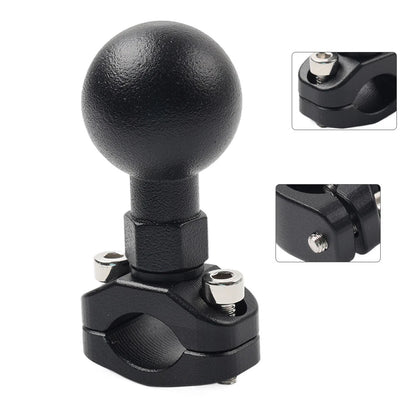 Universal Motorcycle GPS Phone Holder Bracket Clamp Stand - Steel