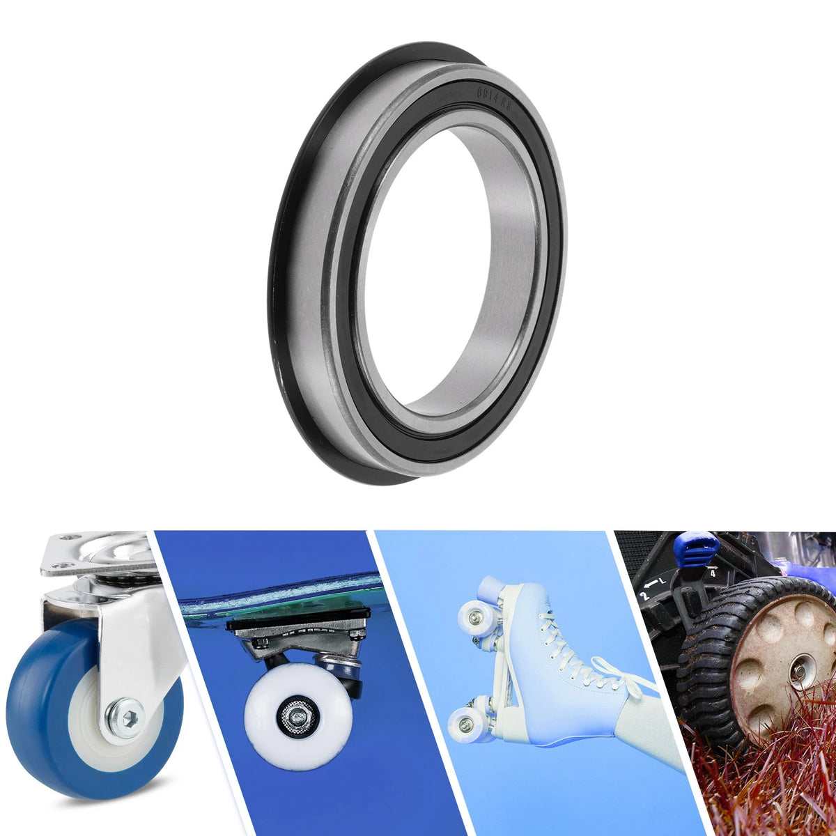 Deep Groove Ball Bearings 70x100x16mm 1Pc for Scooter Skateboard Wheel
