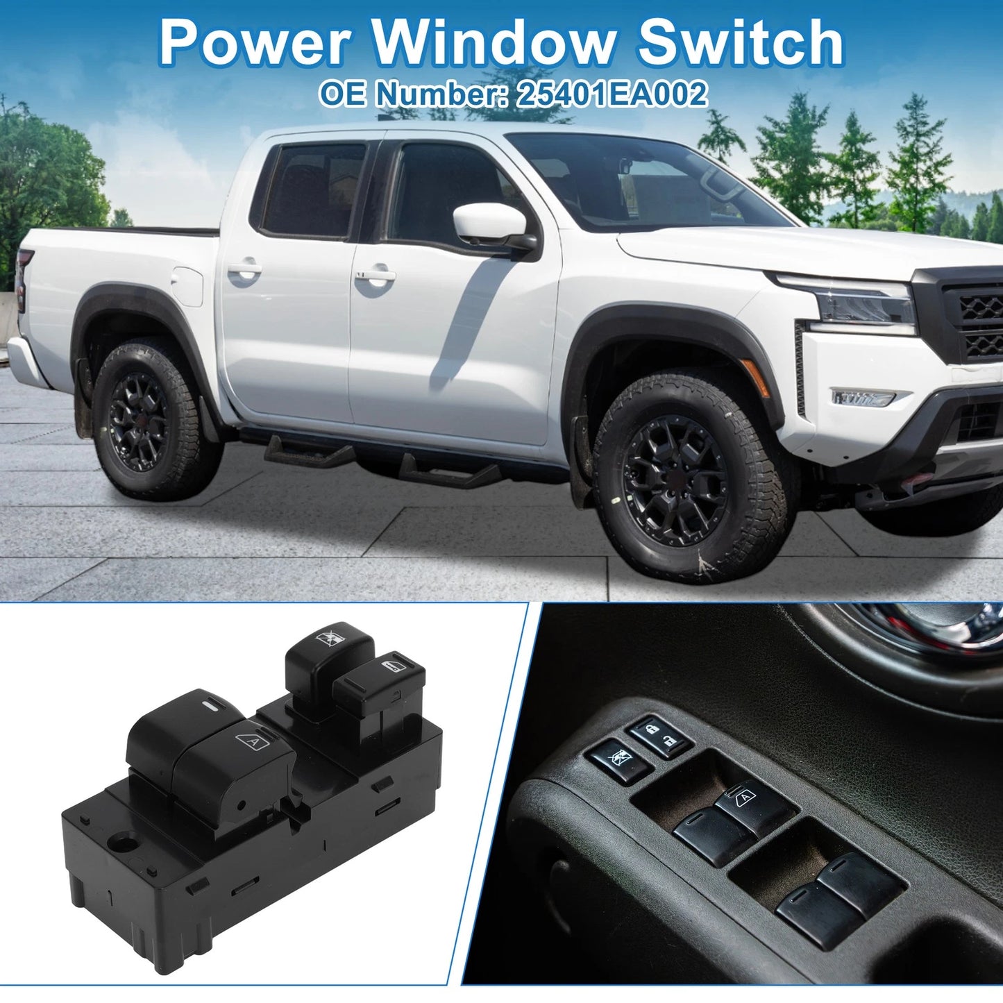 Power Window Switch for Nissan Frontier (2005-2007)