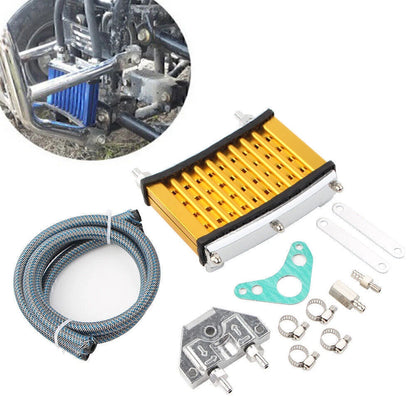 Oil Cooler Radiator for 125cc 140cc 150cc Dirt Pit Bike ATV Yellow