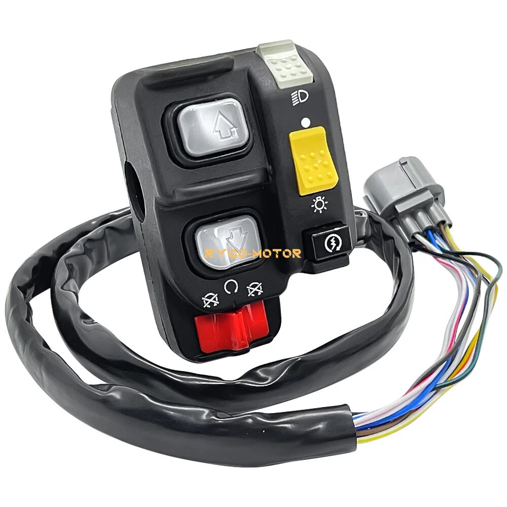 Left Handlebar Start/Stop Switch Headlight for Honda Foreman 500 (2005–2006)