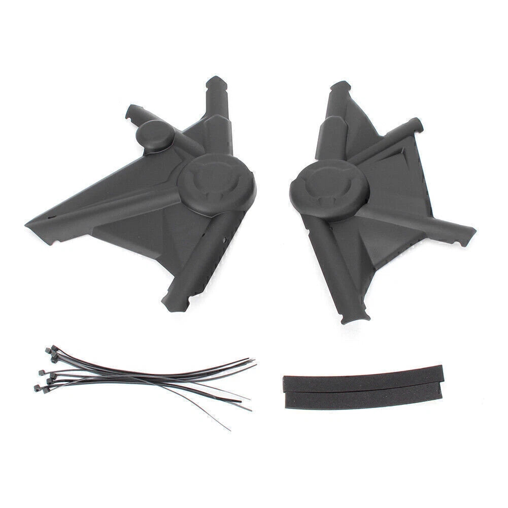 Upper Side Frame Panel Guard Cover for BMW R1200GS/ADV (2013-2017) Black