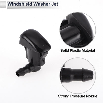 3 x Washer Nozzle w/ Hose Connector for Toyota