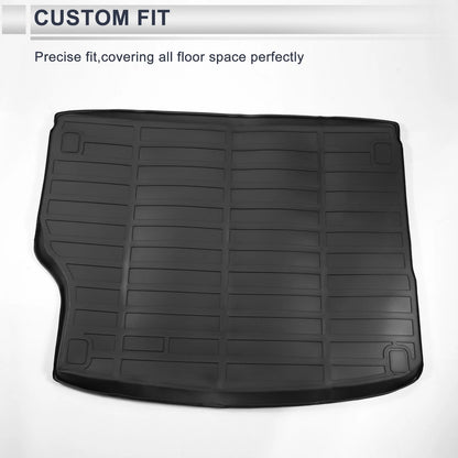 Cargo Liner Rear Trunk Mat for Kia Niro PHEV 2023-2025 Black TPE