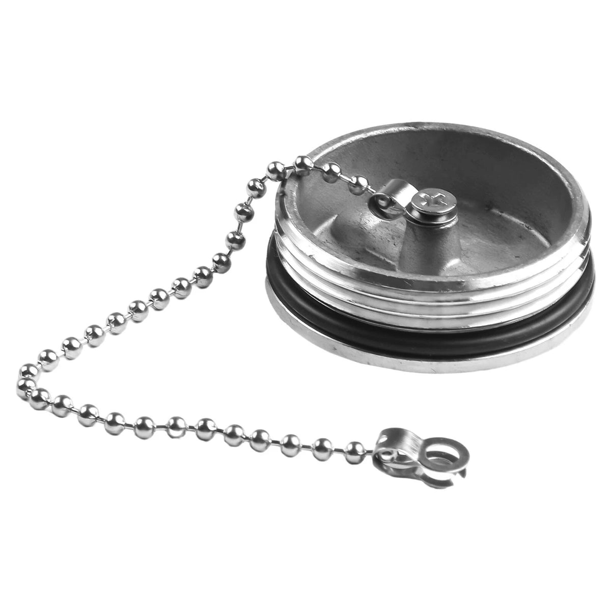 50MM 2-Fuel Gas Tank Cap With Chain for Yacht