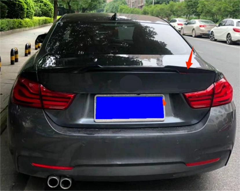 Rear Spoiler Wing for BMW 4 Series F32 Coupe 2014-2020 - Glossy Black
