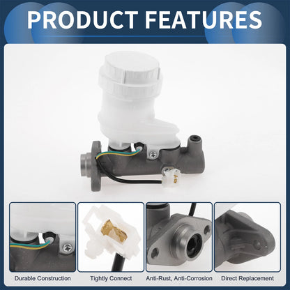 Brake Master Cylinder w/ Reservoir for Mitsubishi Mirage (1997-2002)