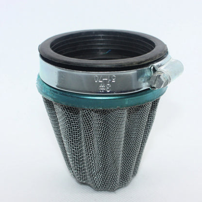 58mm Chrome Pod Air Filter for PIT Trail Quad Dirt Bike ATV Dune Buggy