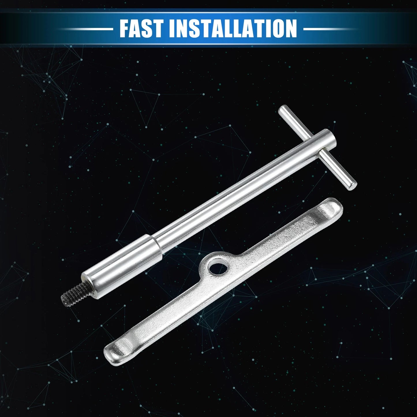 T-Shape Valve Cover Bolts Hold Down Kit for Chevy SBC