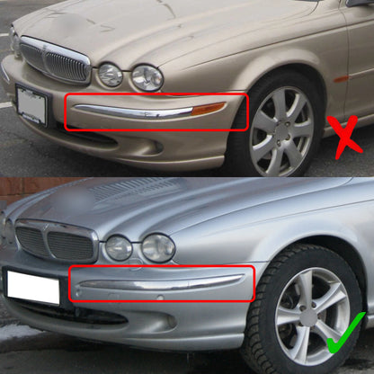 Front Bumper Rim Moulding Strip Cover Right for Jaguar X-Type (2001-2007)