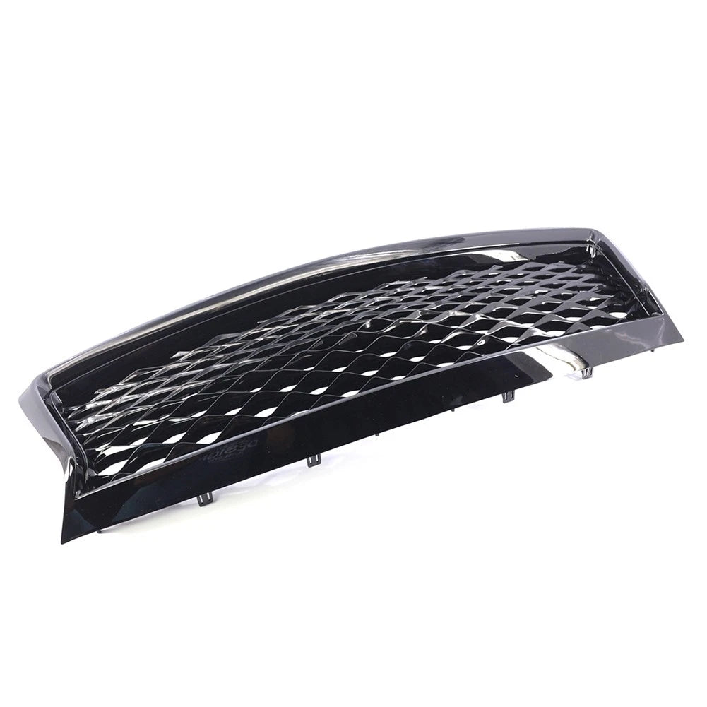 Honeycomb Front Bumper Upper Mesh Grille Black for Infiniti Q50 (2018-2023)