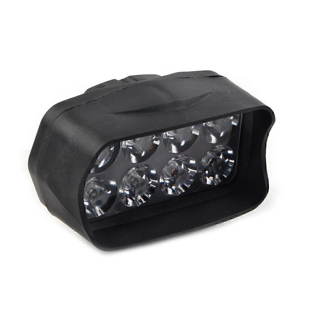 8-LED Motorcycle Headlight Fog Light 12V for UTV ATV