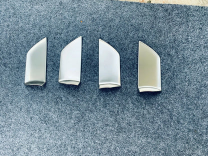 Steel Door Handle Bowl Decor Cover Trim for 2020-2023 Toyota Highlander (2020-2023)