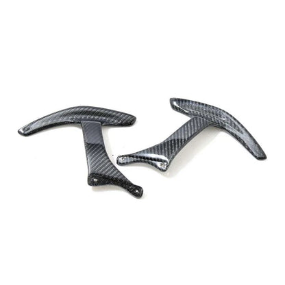 Carbon Fiber Steering Wheel Paddle Shifters For Ferrari 458 Spider Italia 10-15