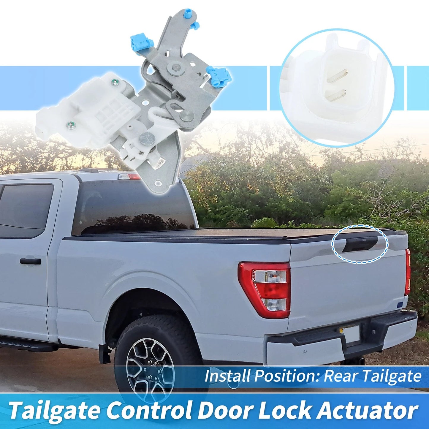 Tailgate Control Door Lock Actuator for Ford F-150 (2015-2023)