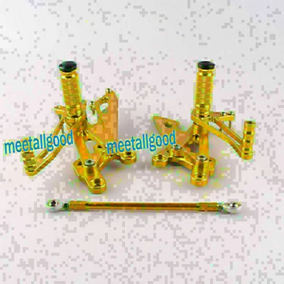 Aluminum Motorcycle Footpegs Rearset for Honda RVF400 (All Years)