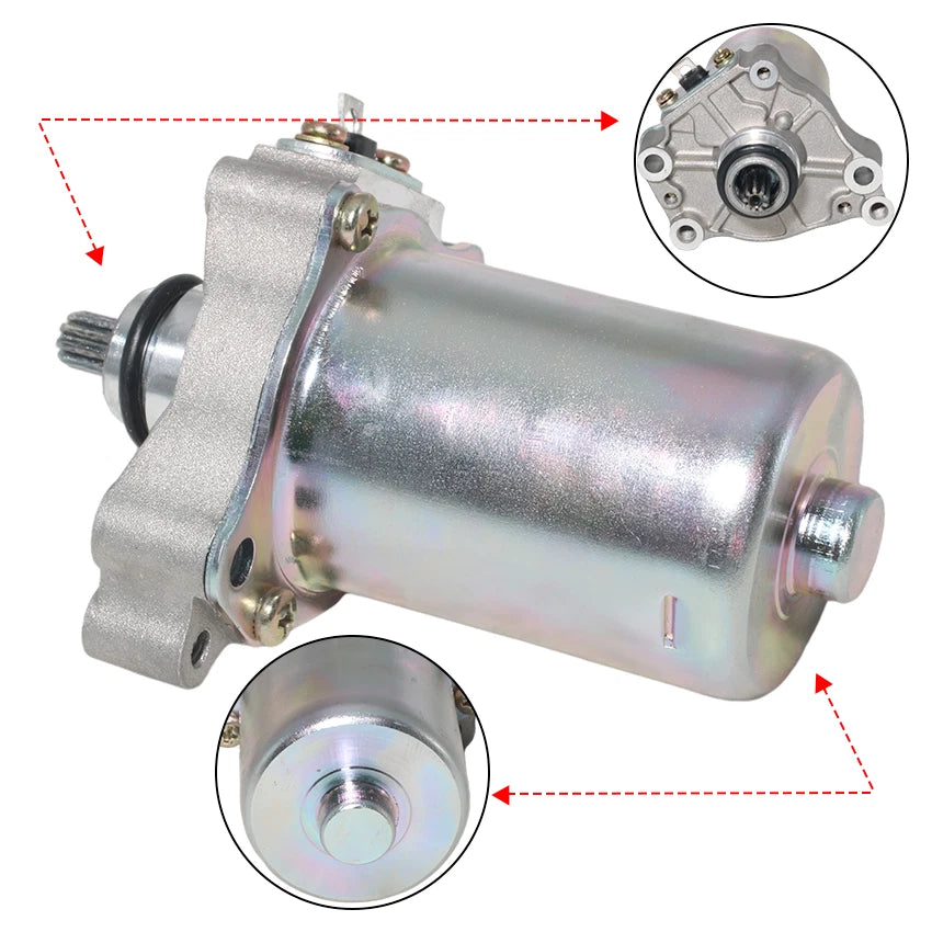 Starter Motor for Italjet Dragster 125 180 (1999-2000)