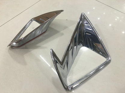 ABS Chrome Front Fog Light Cover Trim for Toyota RAV4 (2016-2016)