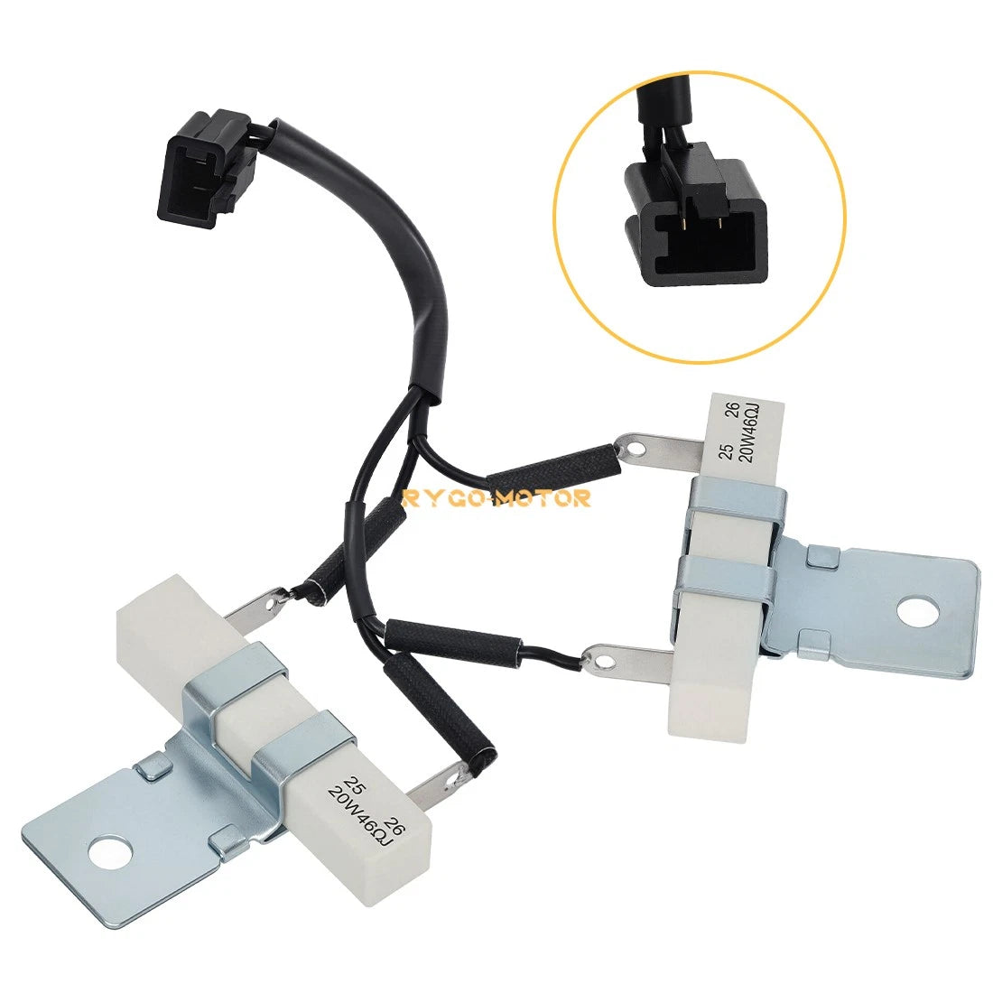 Resistor Assembly For Polaris Scrambler Predator Outlaw 50 90 (2001–2009)