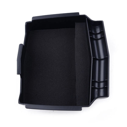Black Center Console Armrest Storage Box Tray for Honda CR-V (2012-2016)