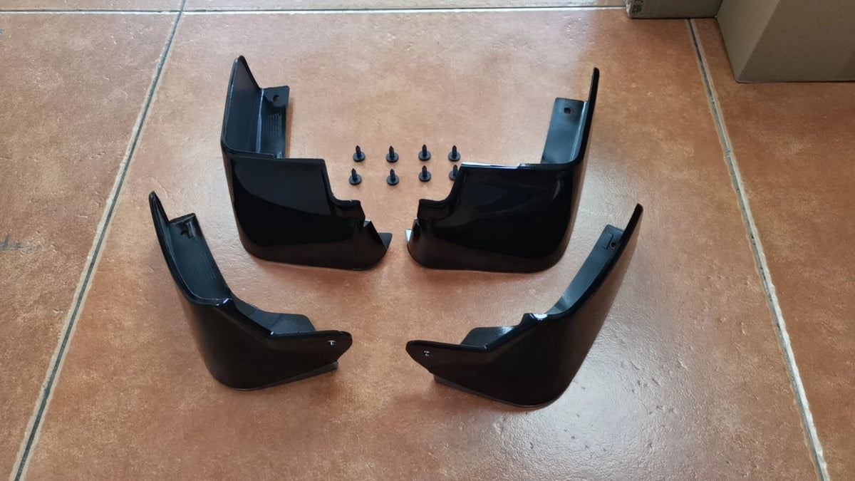 Glossy Black Fender Mud Flaps Splash Guards for Nissan Sentra/Sylphy (2013-2018)