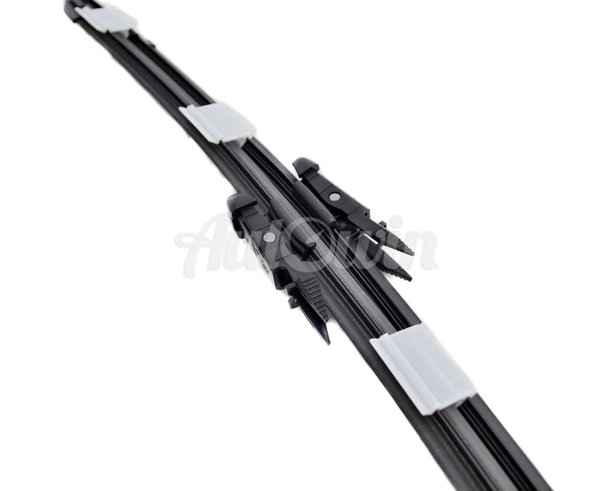 Wiper Blades 2 x For BMW CITROEN OPEL SEAT Front Windshield Valeo Genuine