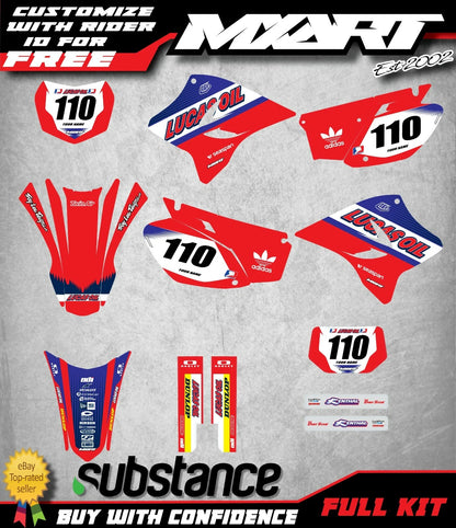Custom Graphic Kit ACTIVE STYLE for Yamaha TTR 230 (2005-2020) Decals