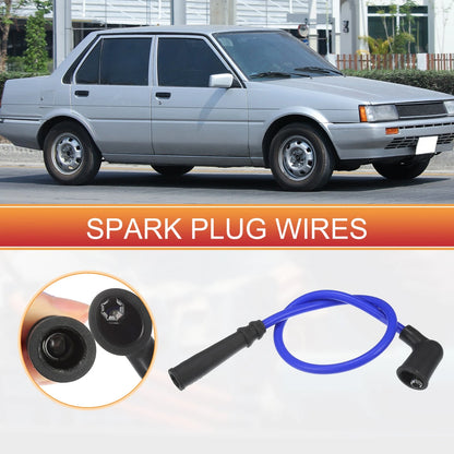 5 x Spark Plug Wire Ignition Coil Cables for Toyota Corolla (1982-1987)