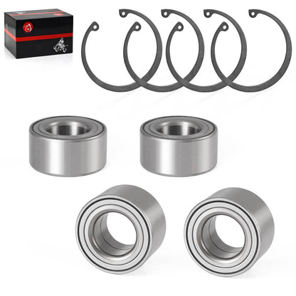 4x Front & Rear Wheel Bearing + Circlip for Kawasaki Teryx KRX 1000(2020–2024)