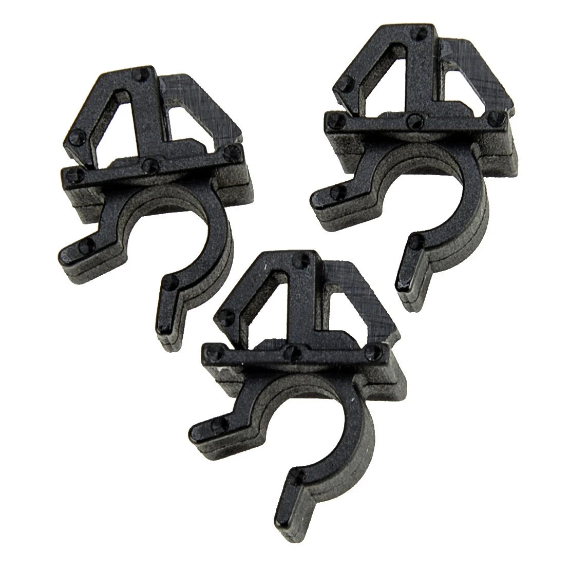 15 x Black Hood Support Holder Clips for Suzuki Car
