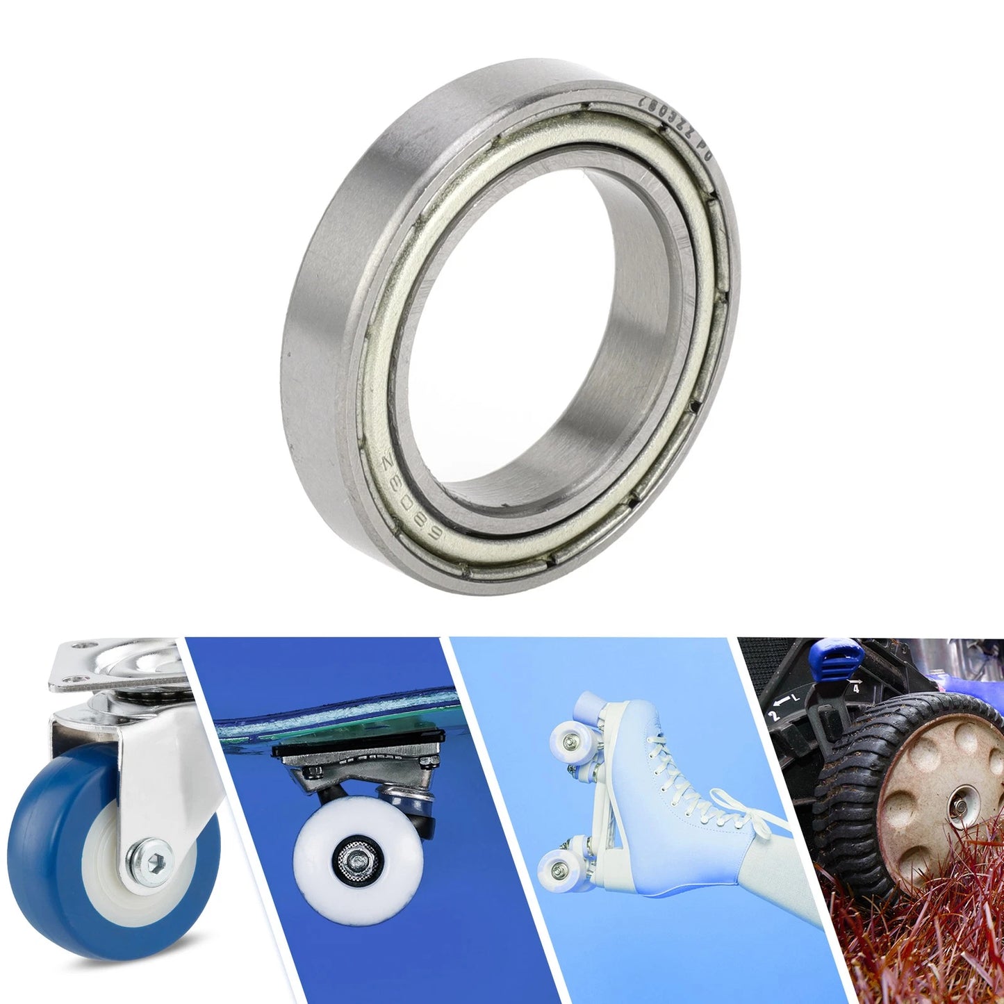 Deep Groove Ball Bearings / P0 17x26x5mm / Deep Groove Ball Bearings for Scooter Skateboard Wheel