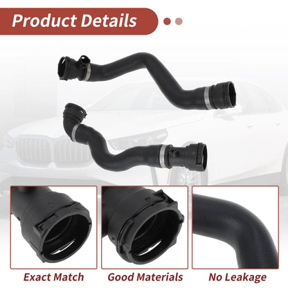 Engine Upper & Lower Radiator Coolant Hoses for BMW 530i 525i (2001-2003)