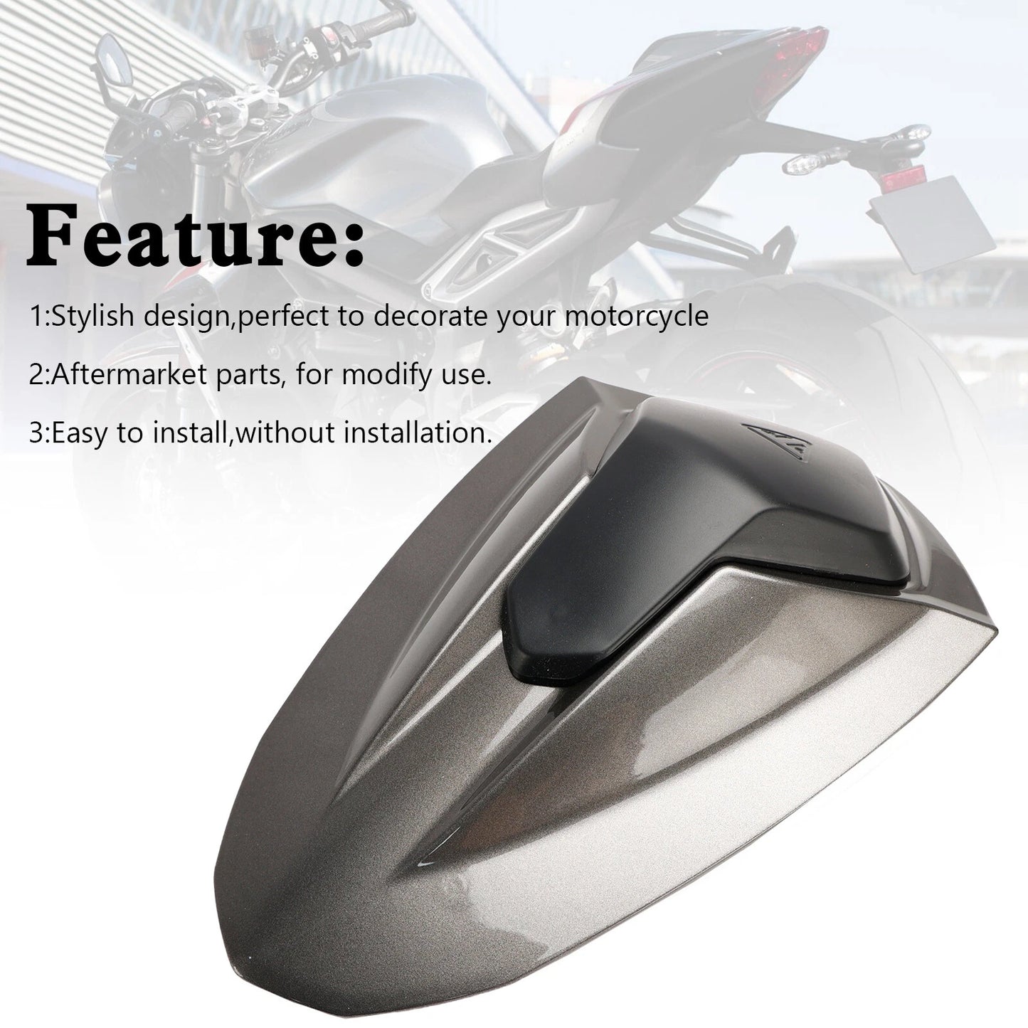 Rear Seat Fairing Cover for Street Triple RS 765 (2020-2024)