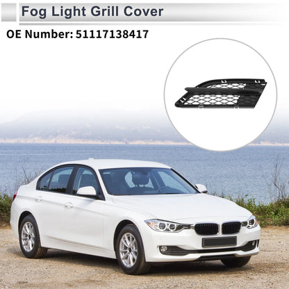 Front Left Fog Light Grill for BMW 335i (2008-2012) - 1 x Quality Replacement