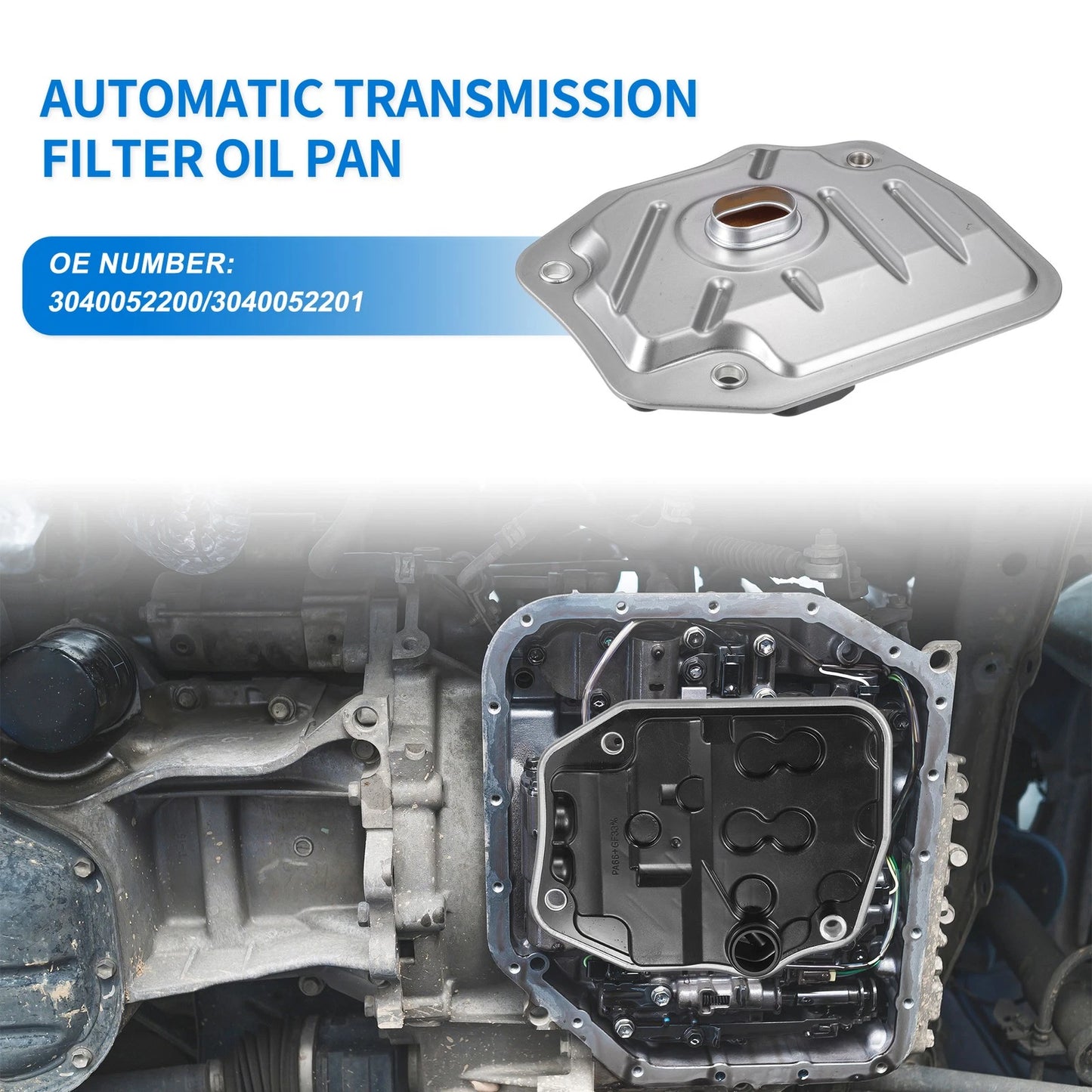 Transmission Fluid Filter & Oil Pan for Toyota Ractis Yaris