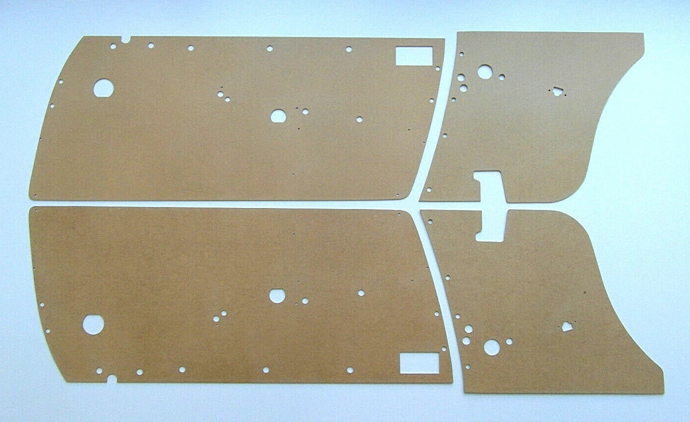 2 x Door panels and Rear quarter panels for BMW 2000 C, 2000 CS (1965–1969)