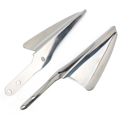 Front Fork Wind Deflectors for Harley Touring Street Glide Road King (2009-2023)