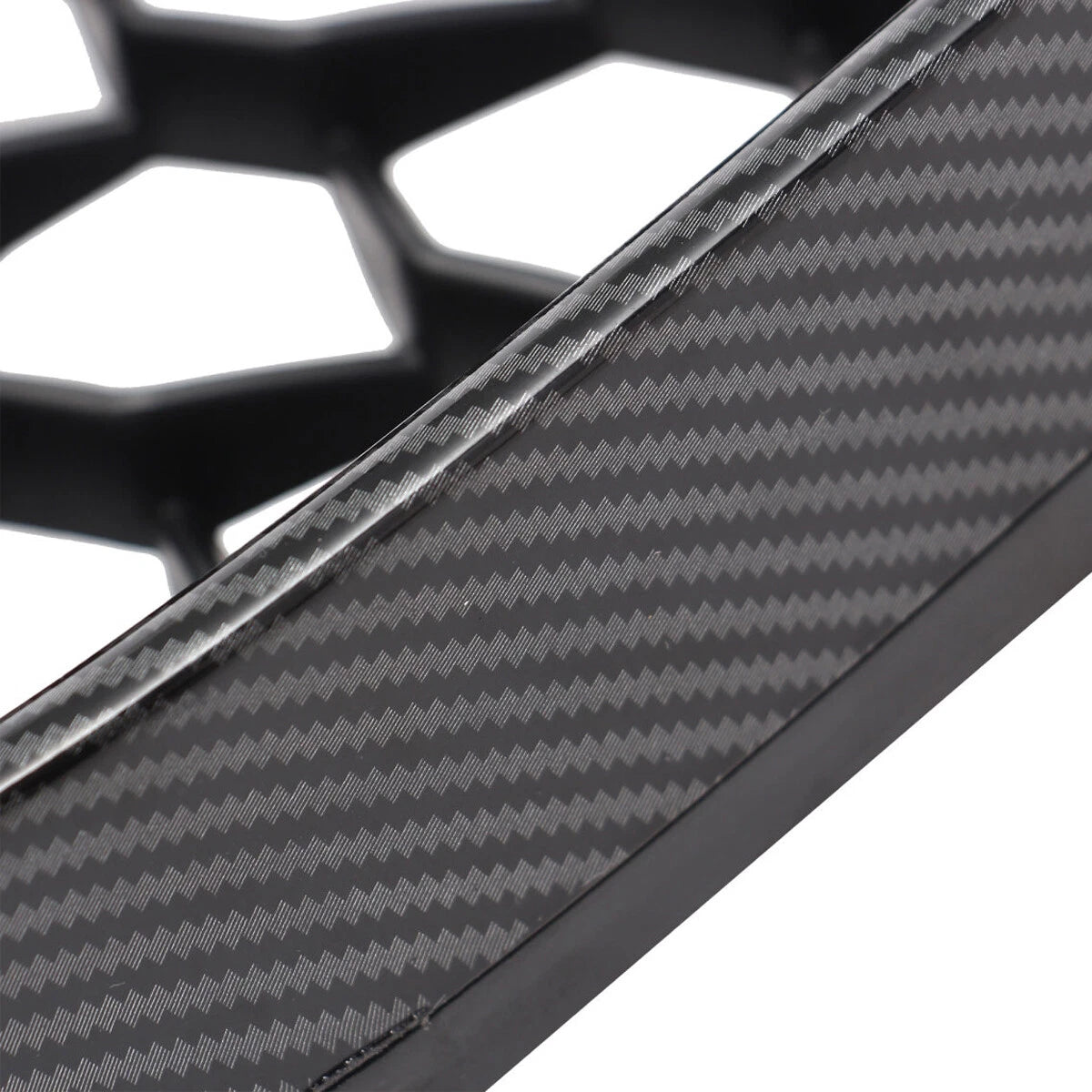 Carbon Black Front Grille Bumper Upper Grill for Alfa Romeo Giulia (2017-2022)