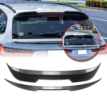 Rear Boot Spoiler for BMW 3 Series G21 (2019-2023) 20 Carbon Look